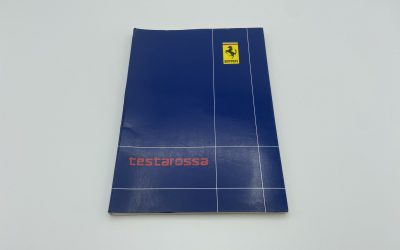 Ferrari Testarossa Owner’s Manual #456/86