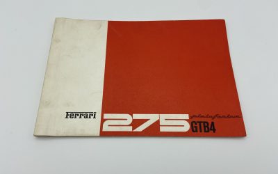 Ferrari 275 GTB4 Spare Parts Catalogue #17/67